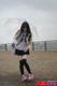 雨の日に野外で飛びっ子装着！雨とラブジュースでヌレヌレっ！...thumbnai43