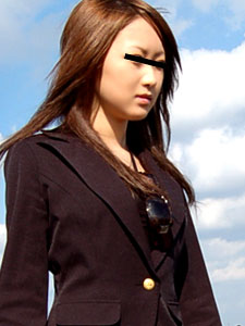 河川敷でプチ露出デビュー！