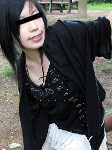 ゴスロリ看護士さんのパンチラモデル撮影会！